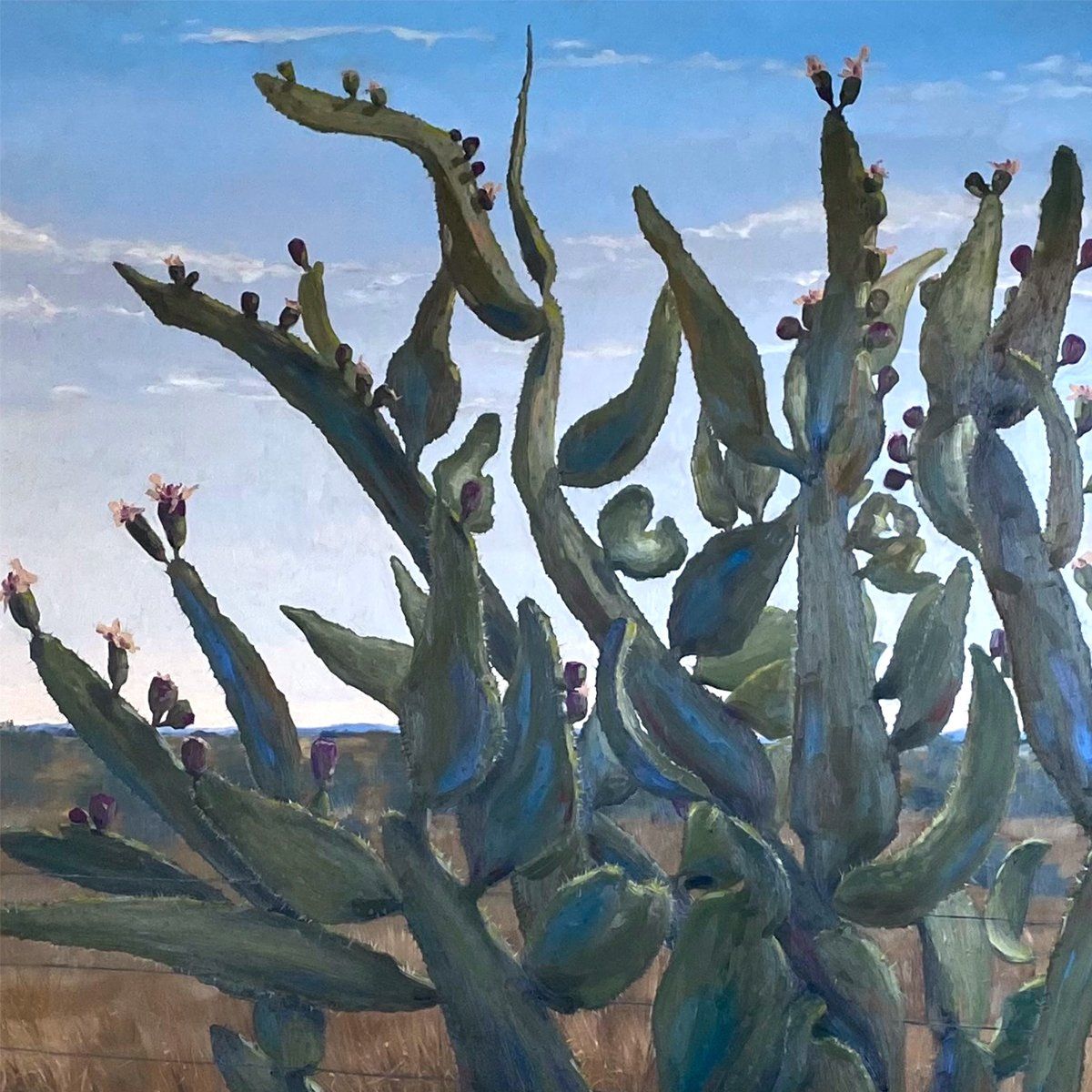 cactus custom painting commissions lease art real estate hotels