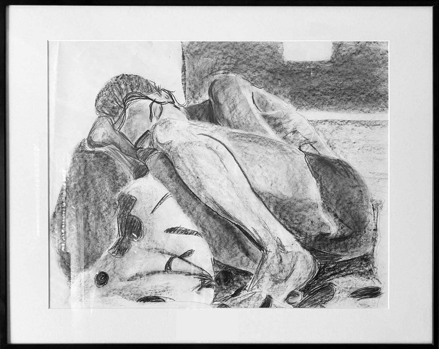 custom charcoal illustrations commissions lease art home decor hotels