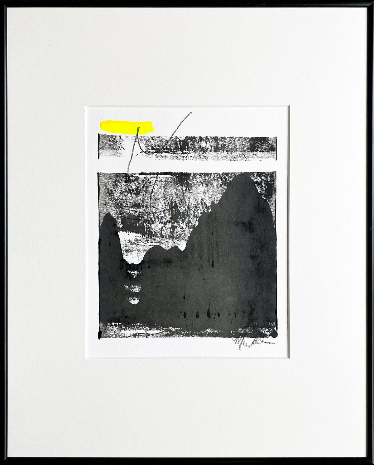 abstract custom monoprint commissions lease art home decor hotels