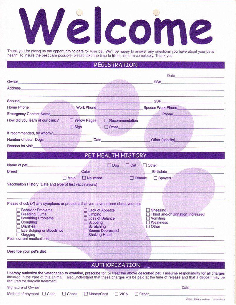 New Client Form