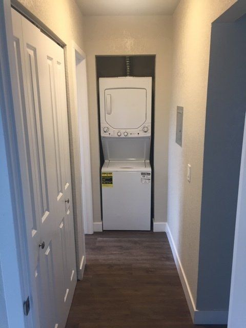Beach Break Hallway with washer