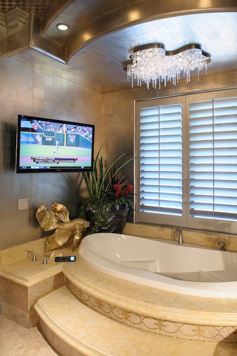 Hot tub and tv screen — TV screen in Carlsbad, CA Hot tub and tv screen — TV screen in Carlsbad, CA