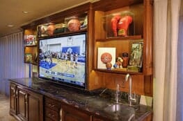Lounge room — Telivision with cabinet in Carlsbad, CA Lounge room — Telivision with cabinet in Carlsbad, CA