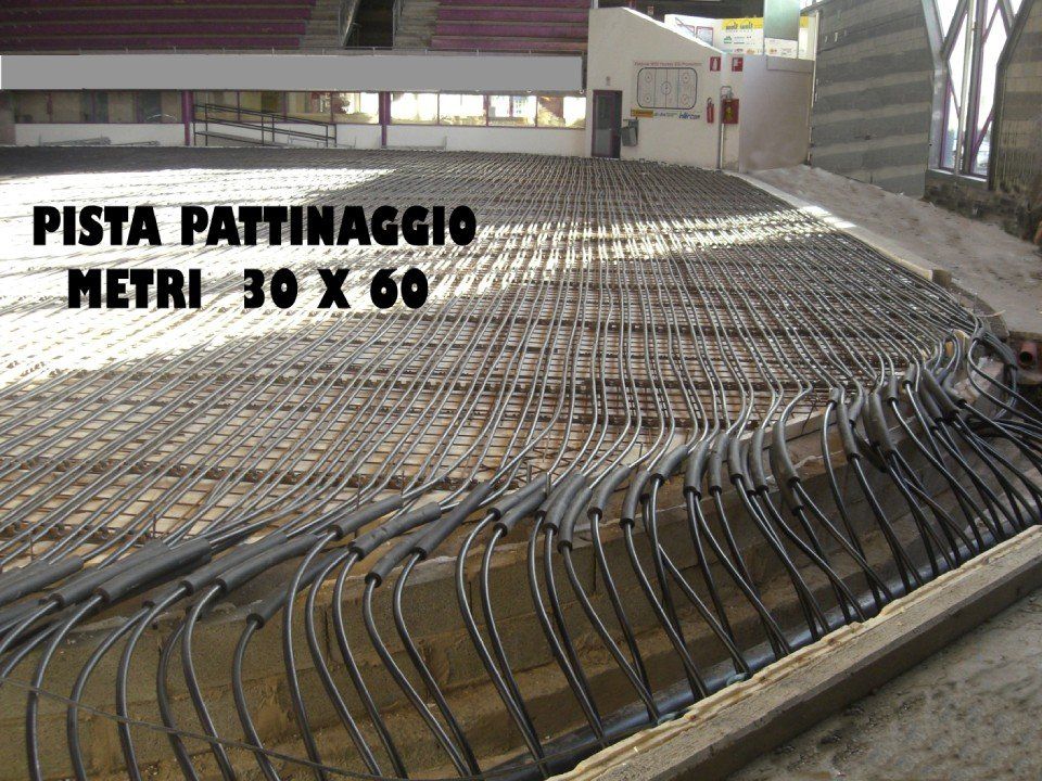 Tubi pista di pattinaggio