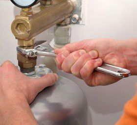 tightening water tank