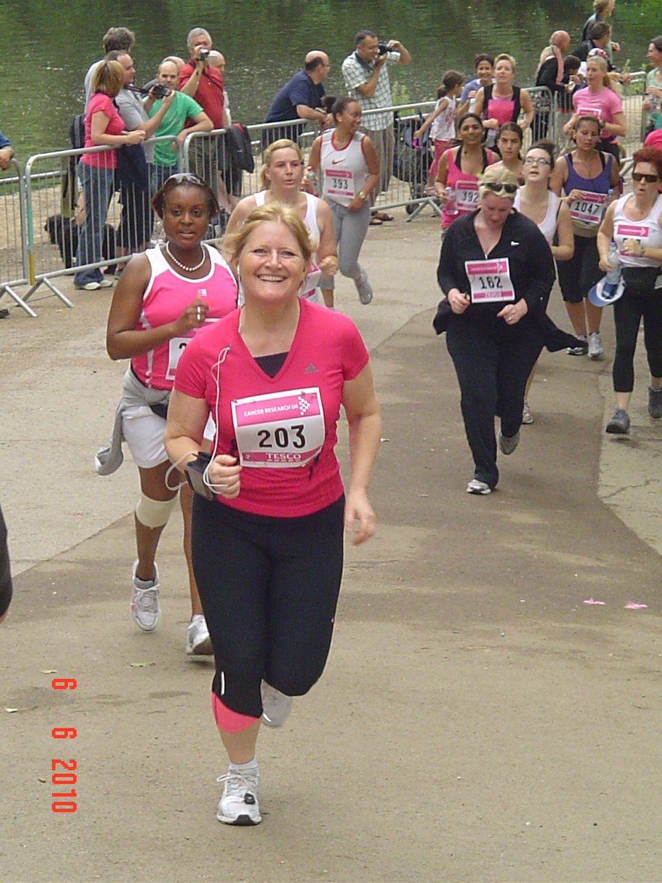 First race - running