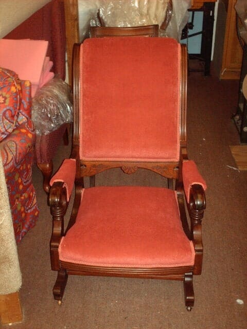 Red Chair — Upholstery in Danvers, MA