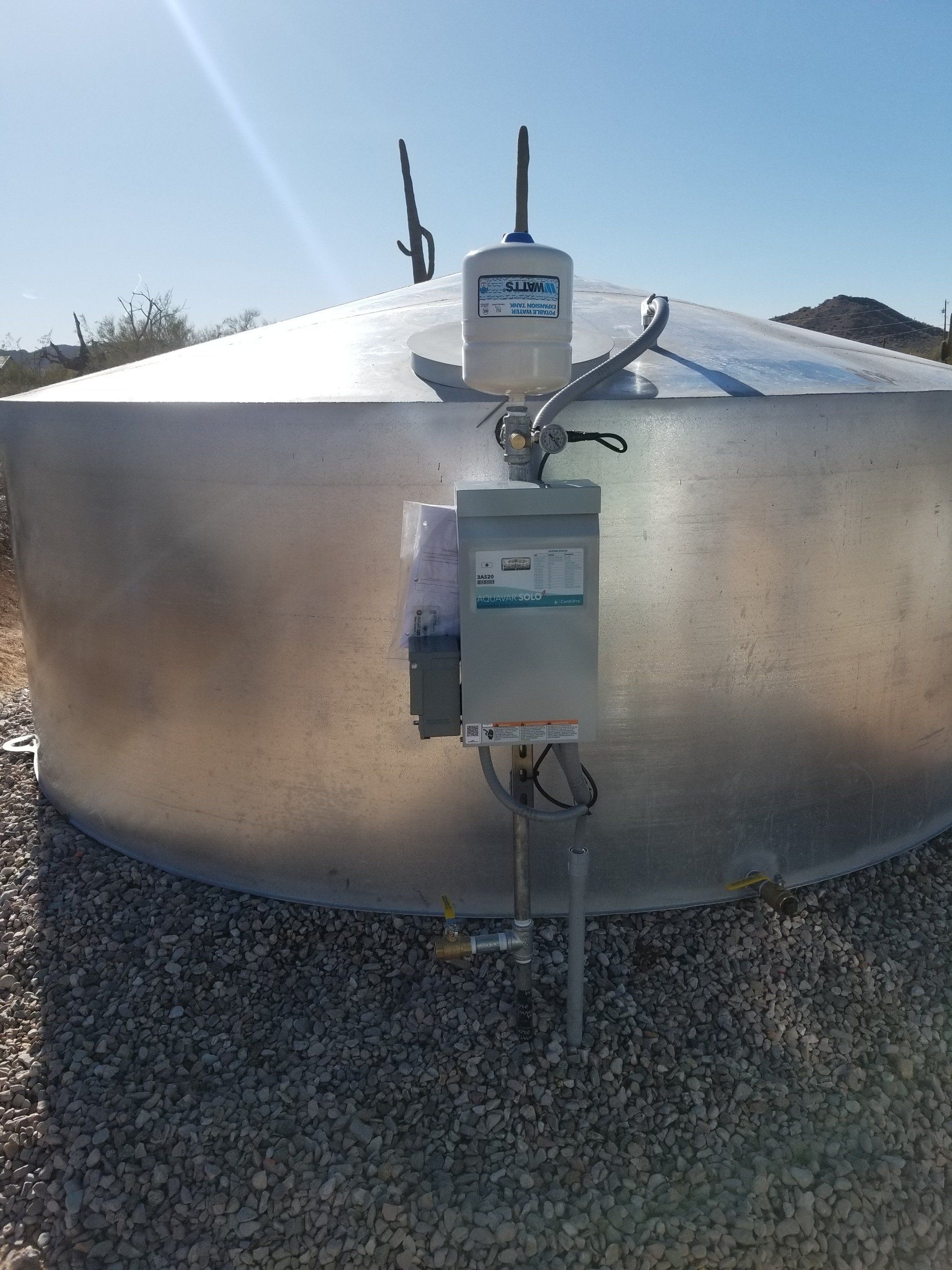 Water Tank For Commercial Use — Mesa, AZ — Arizona Preston Drilling LLC