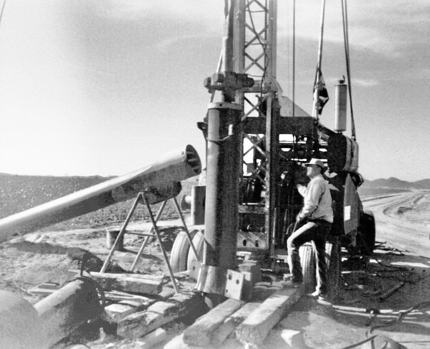 Well Drilling Vehicle Before — Mesa, AZ — Arizona Preston Drilling LLC