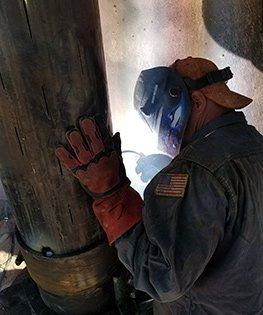 Worker Wearing Safety Clothes — Mesa, AZ — Arizona Preston Drilling LLC Worker Wearing Safety Clothes — Mesa, AZ — Arizona Preston Drilling LLC