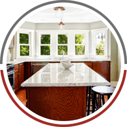 Granite worktops