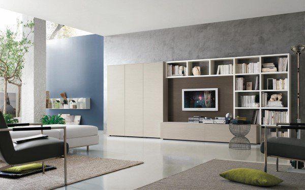 salotto moderno con divano