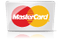 Mastercard logo: overlapping red and yellow circles, white background.