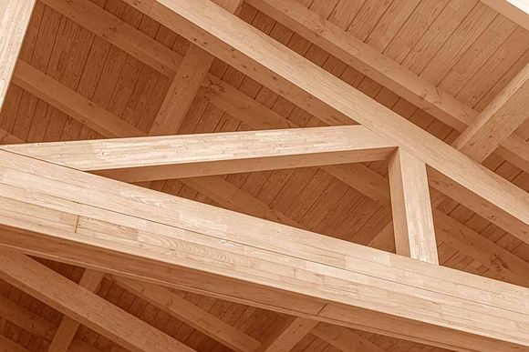 Tetto in legno