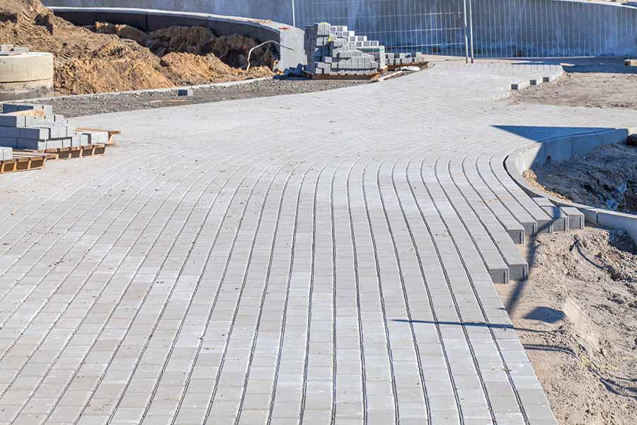 Posa di pavimenti industriali
