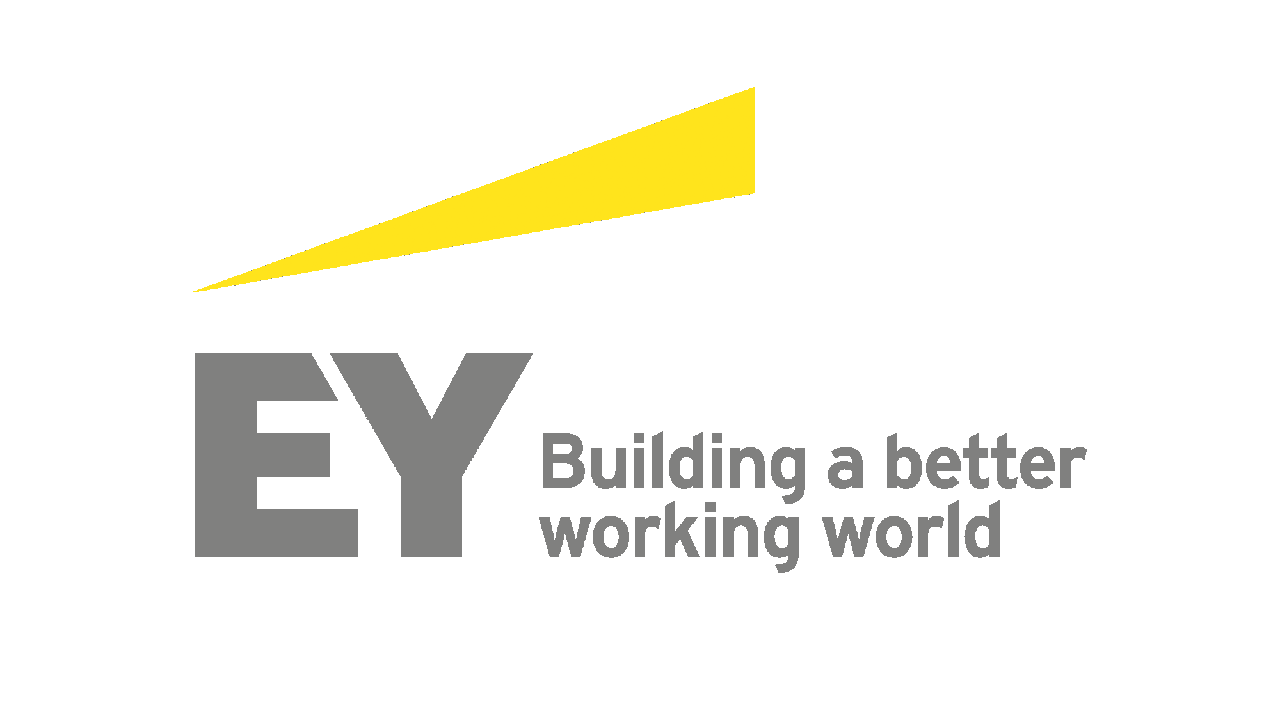 EY logo: gray 