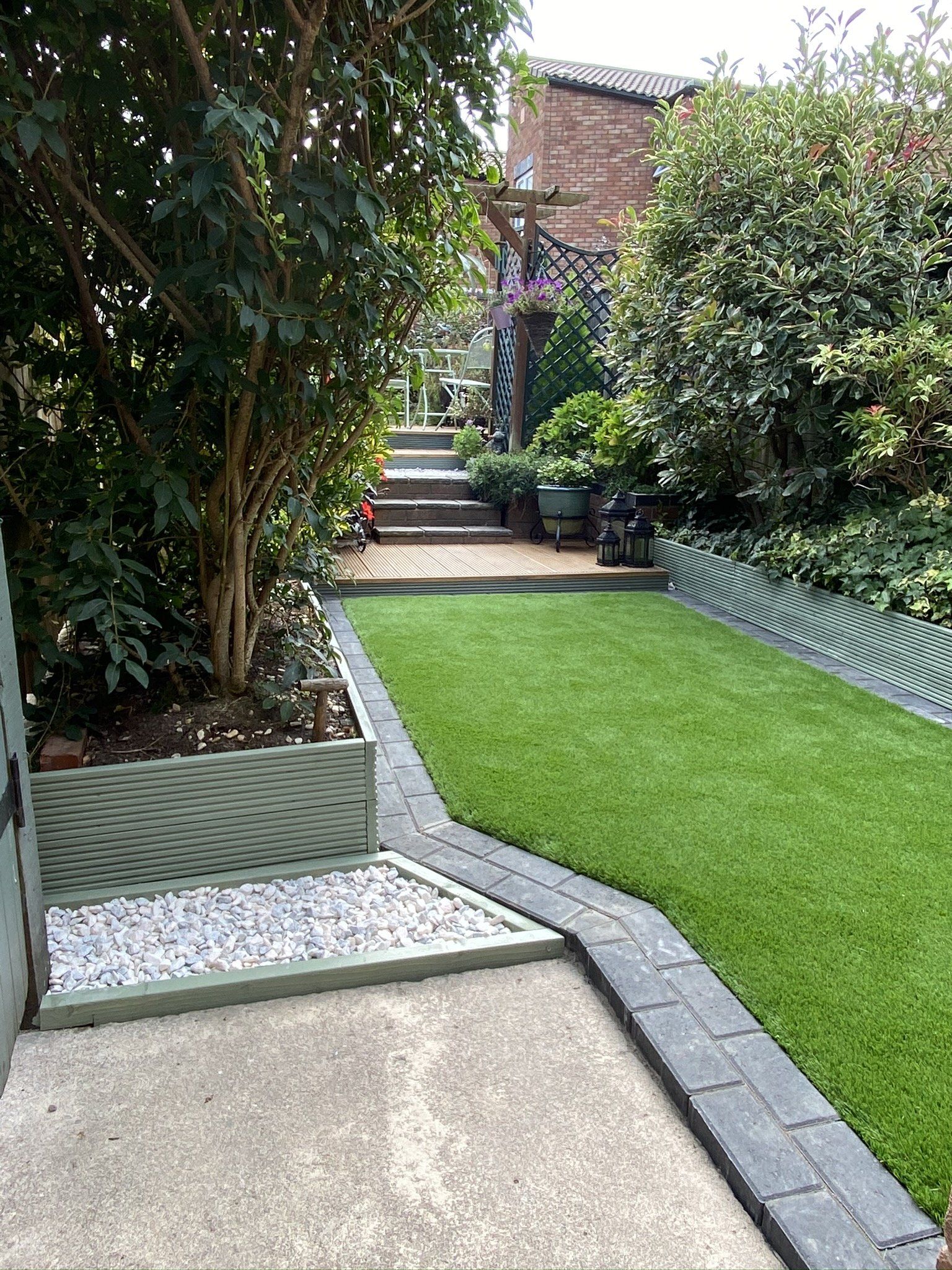 View of garden