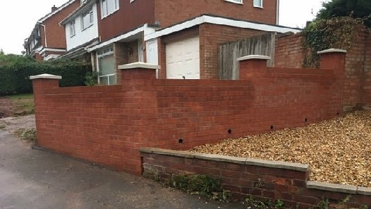 Wall repair and building