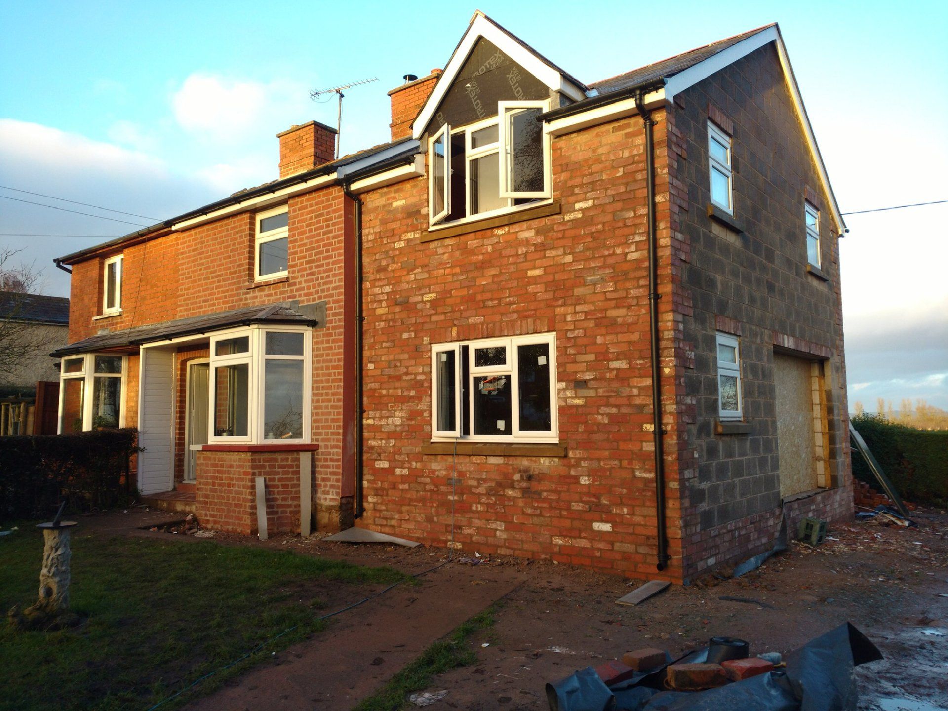 Extension and renovation