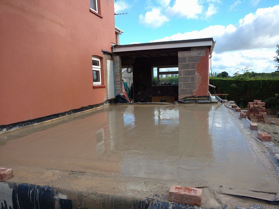 Extension and renovation work being carried out