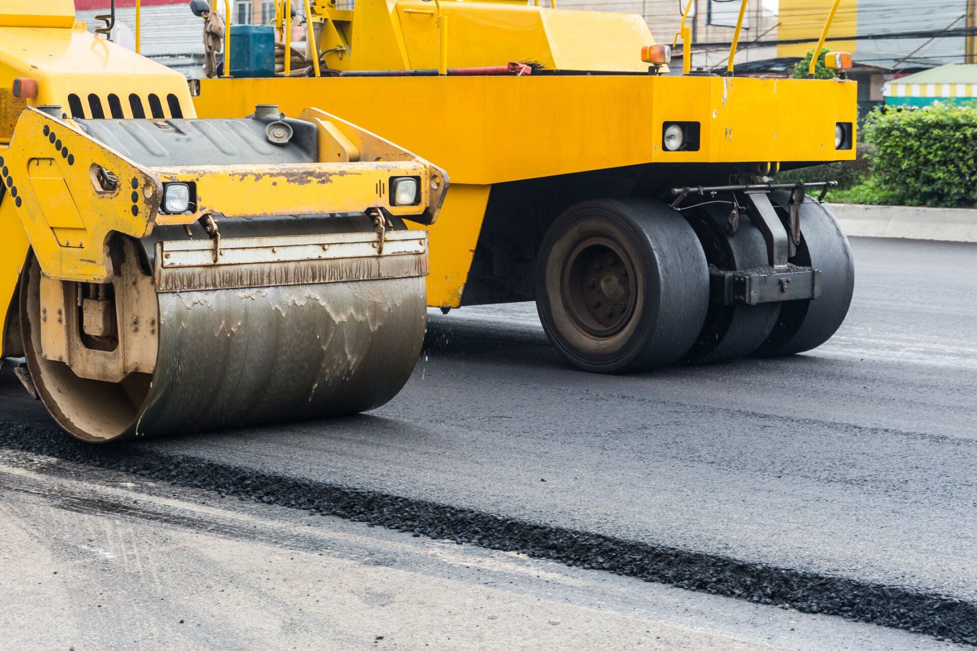 Road Rollers Working — Palm Beach Gardens, FL — J-W Engineering