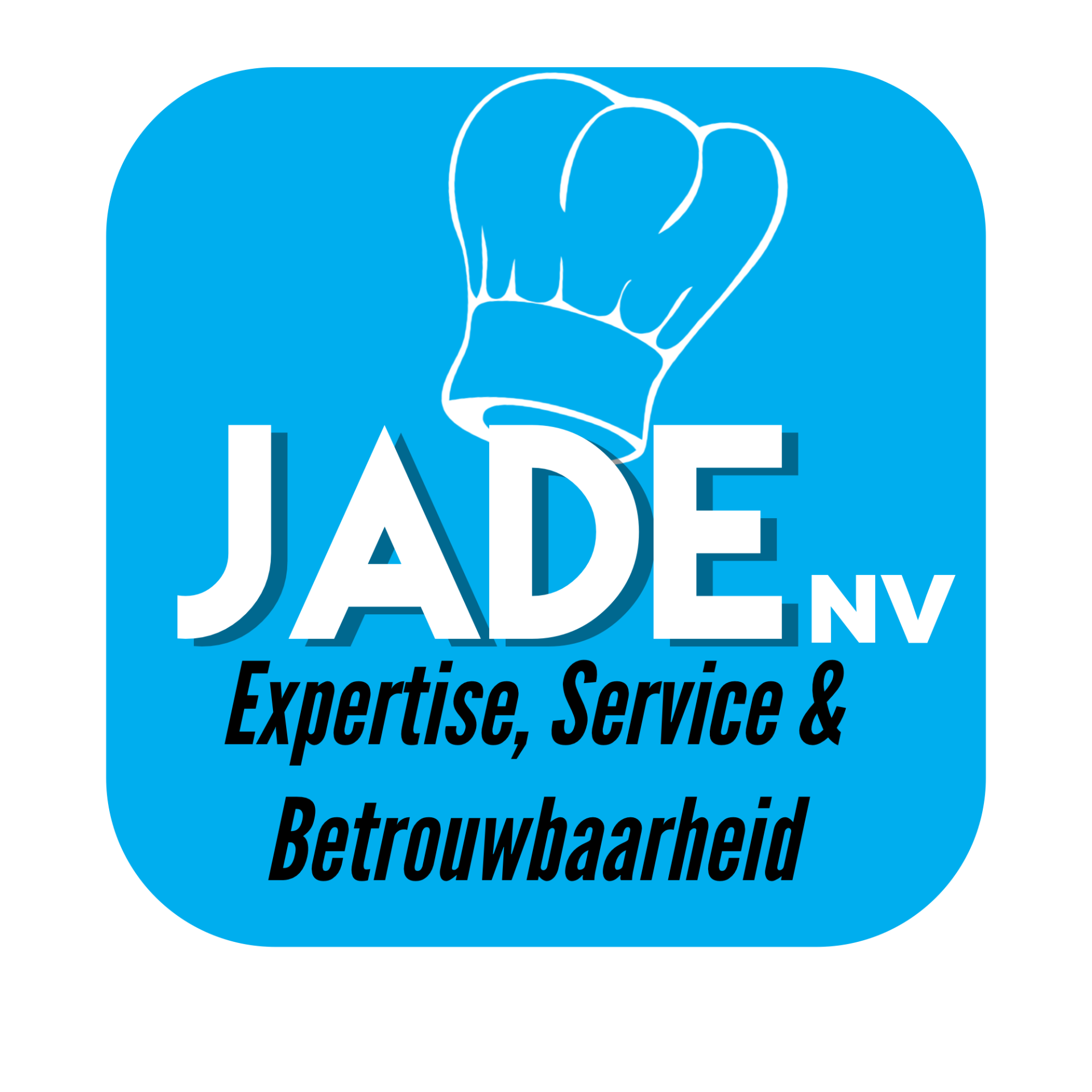 A logo for jade expertise service and betrouwbaarheid