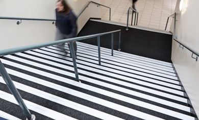 metal staircase