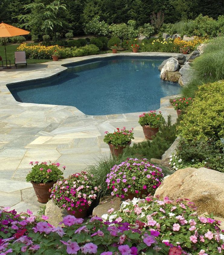 exquisite pool after pool repair in the Kailua, HI area 