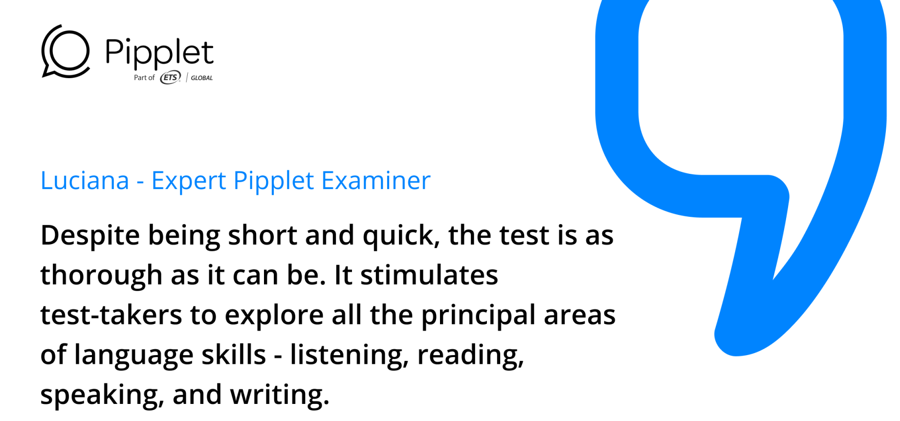 Pipplet part of ets global language tests for businesses