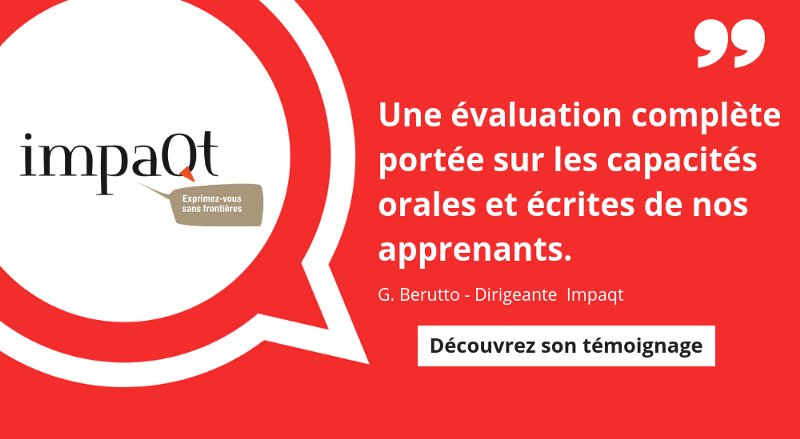 Certification niveau de langue stagiaires