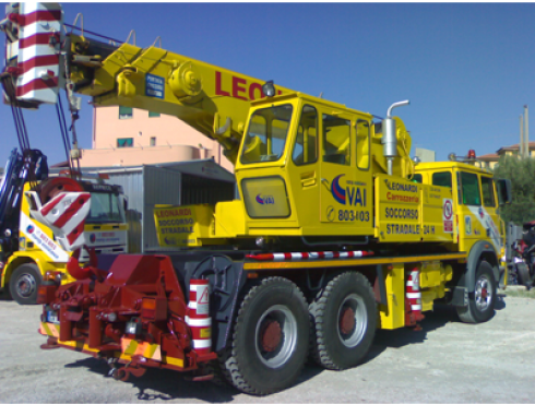 intervento di soccorso per auto