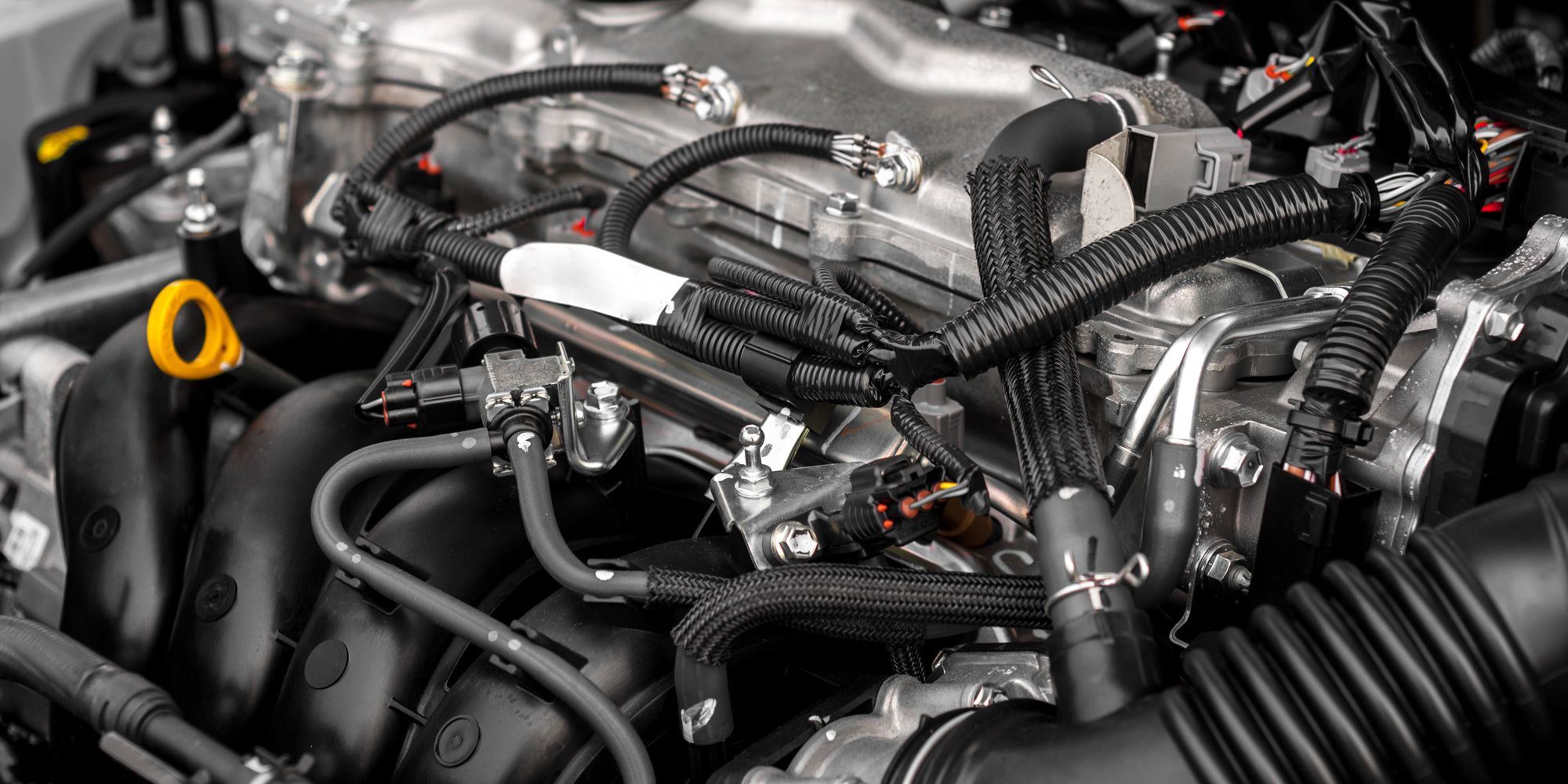 Car engine for servicing in Banbury, OX