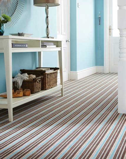 closeup of a beige carpets