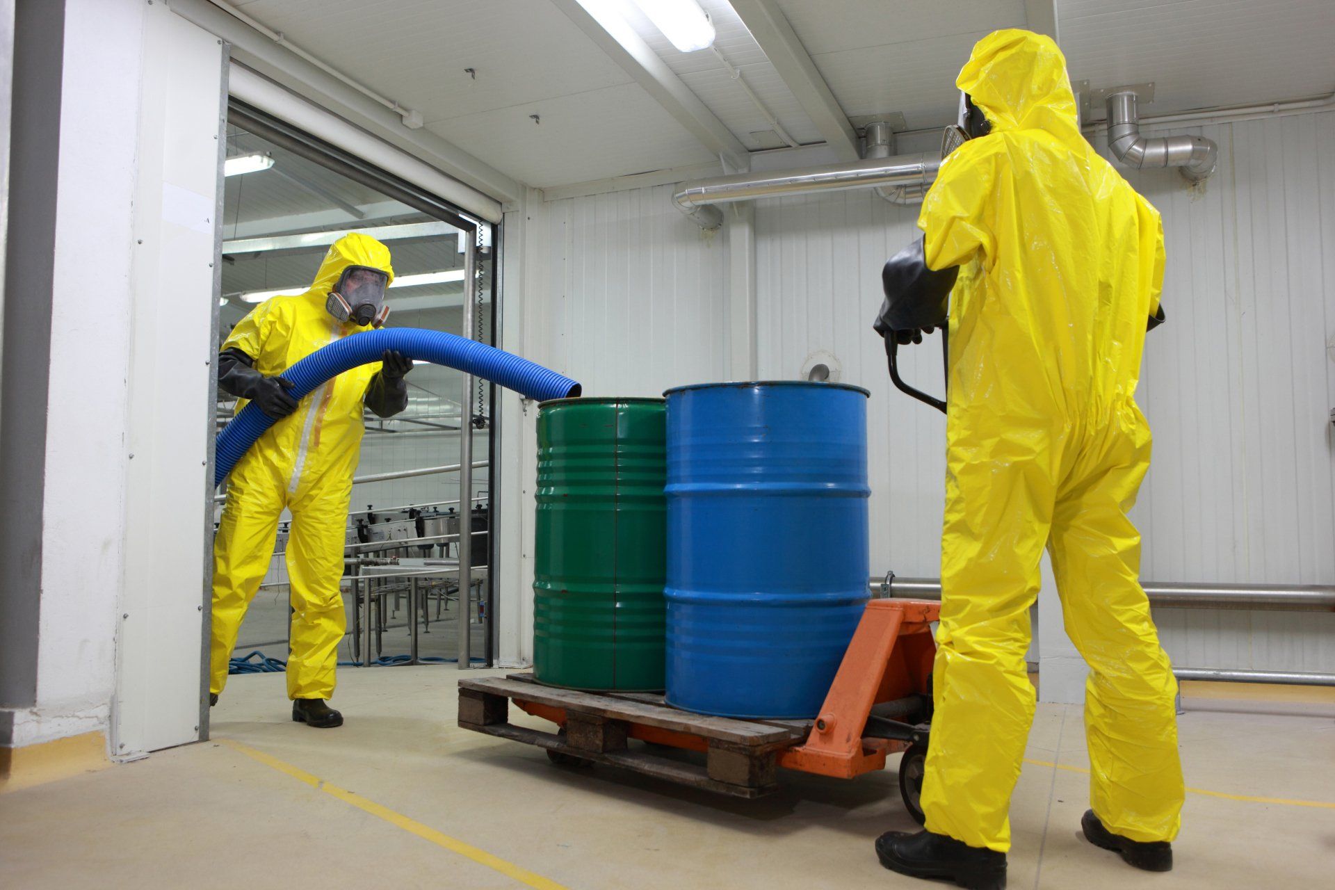 Universal Waste management at Pollution Control Inc in North Little Rock