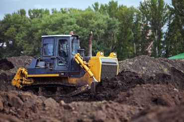 Picture of a Tractor for Pollution Control Inc's Services in North Little Rock