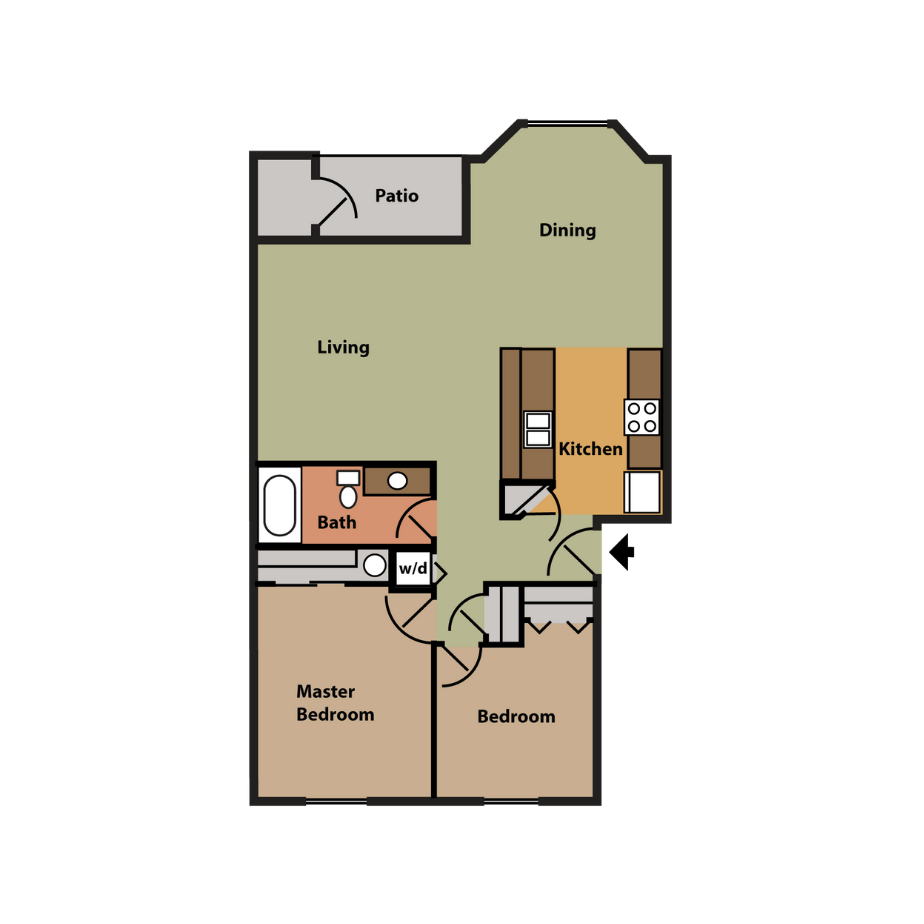 2 Bedroom Apartments for Rent in Cheney, WA