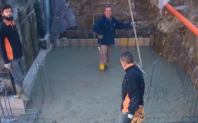 lo staff e il cantiere
