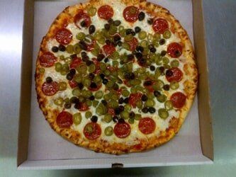 Pizza's from Papa Gambino's Pizza Subs in Bangor ME