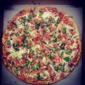 Veggie Pizza at Papa Gambino's