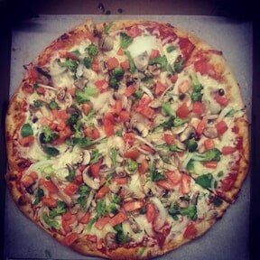 Veggie Pizza at Papa Gambino's