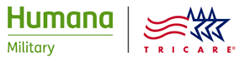 Humana Military and TRICARE logos side by side.