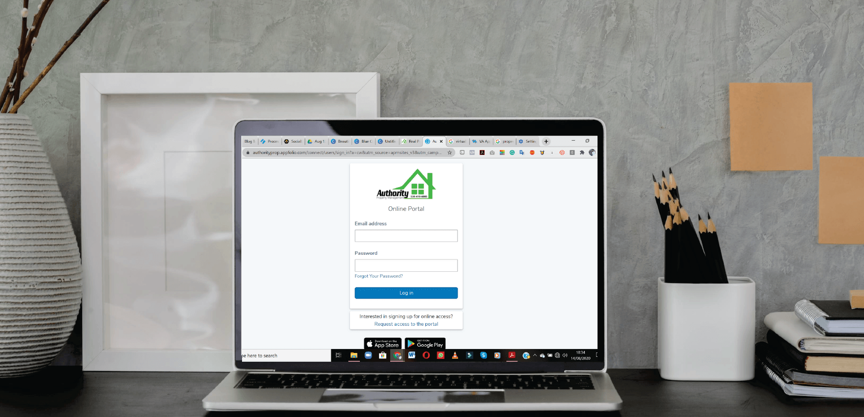 Authority Property Management Redding, CA. Website