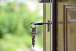 keys in door