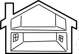 house pencil outline