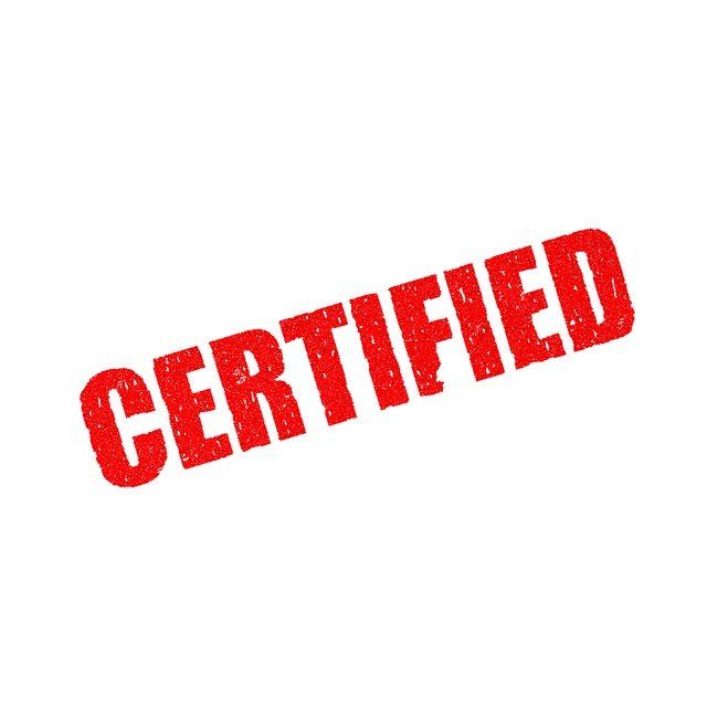Certified text
