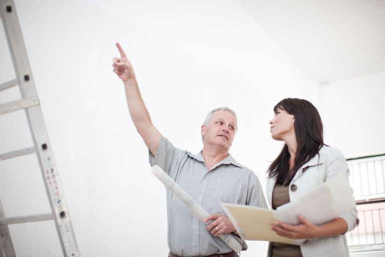 man and woman doing inspection