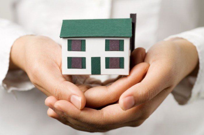house in hands