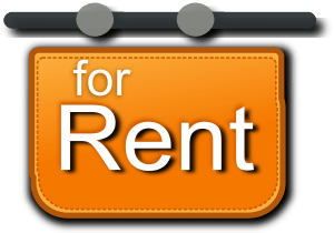 for rent sign