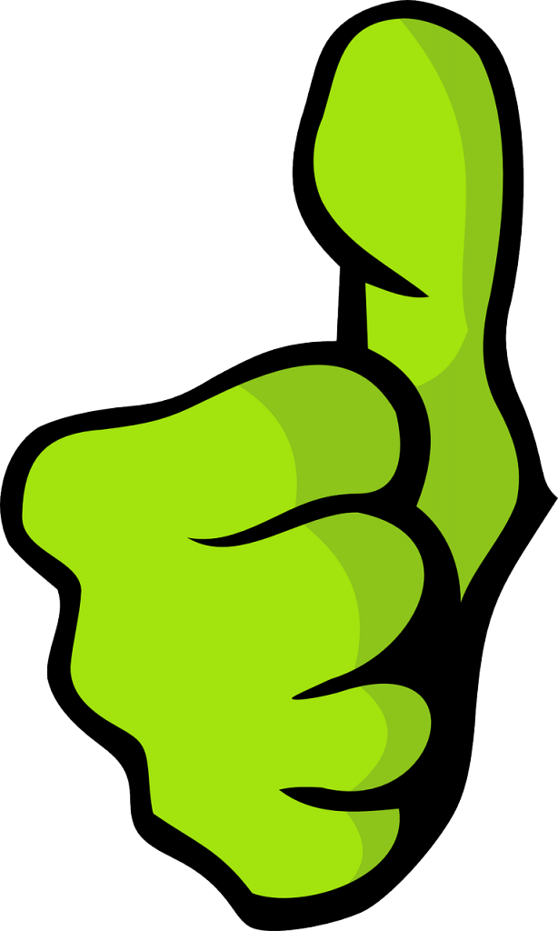 thumbs up