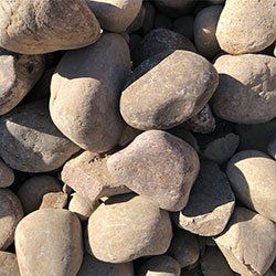Gray Cobble Stone $75.00 per Yard